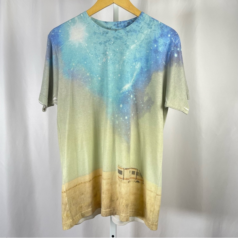 IML Breaking Bad Men's Large RV Camper Galaxy Sky Desert Graphic Tee Shirt